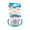 canpol babies nevylevaci hrnecek se silikonovym pitkem 230ml sea life ruzovy 2