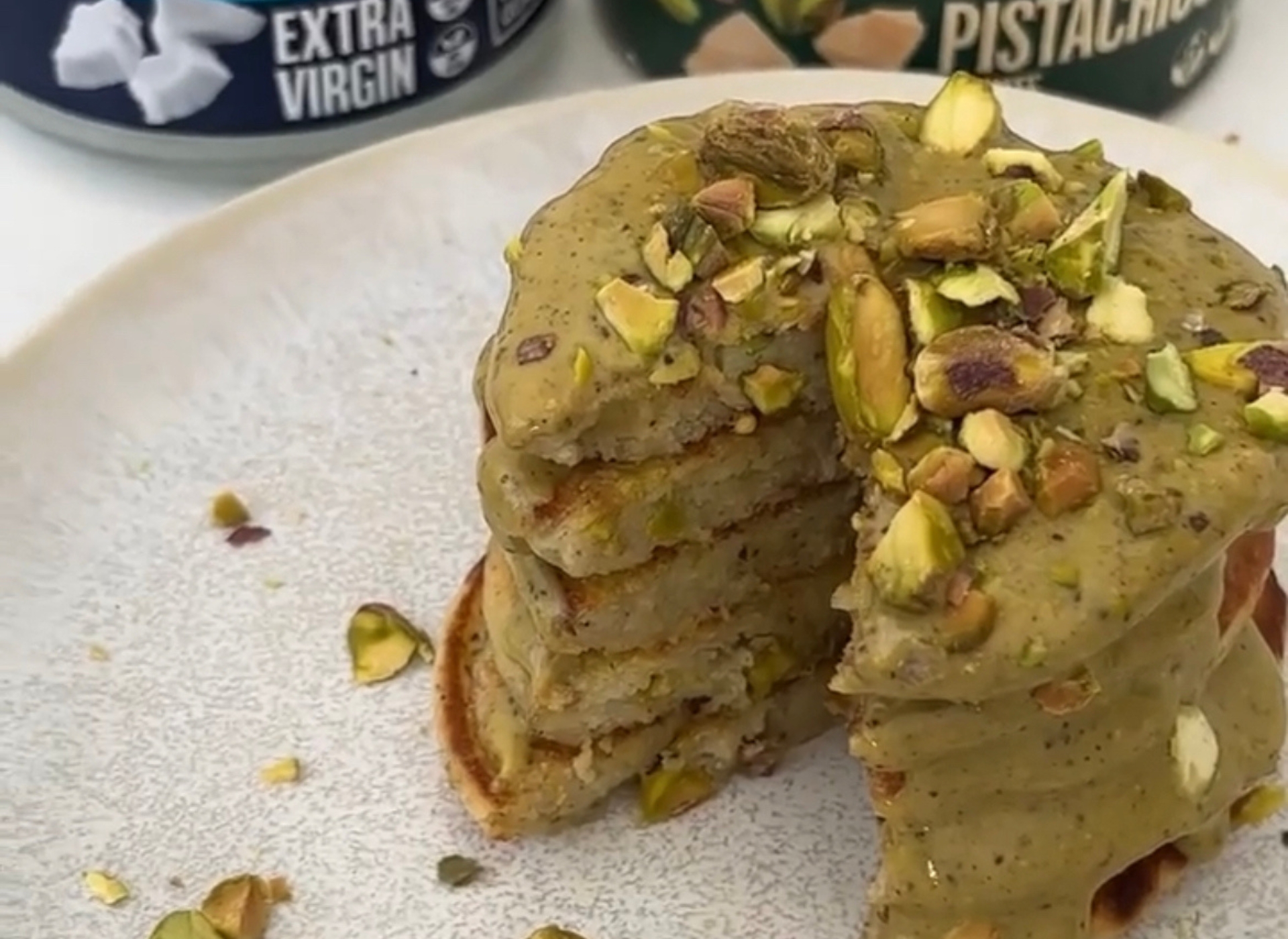 Ricottovo-pistáciové lievance