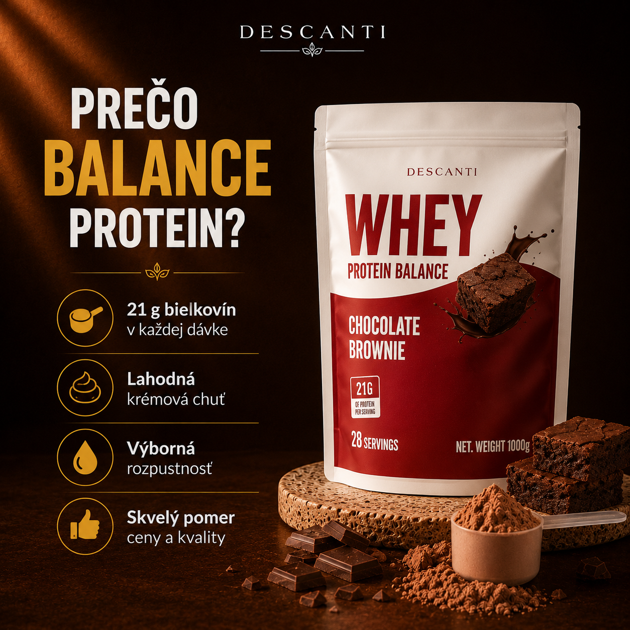 DESCANTI Whey Protein Balance