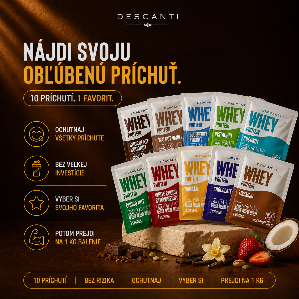 DESCANTI Whey Protein