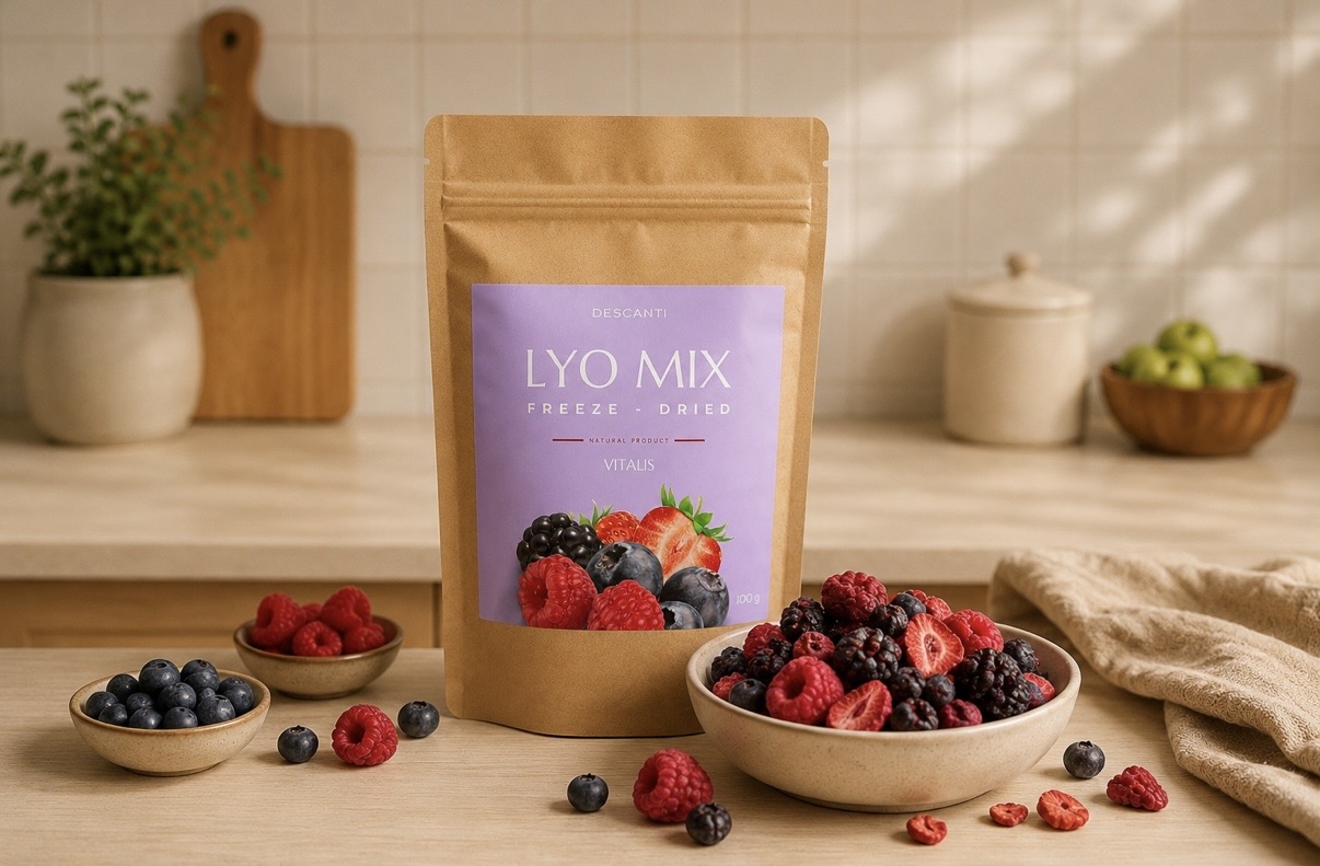 Descanti Vitalis lyofilizovaný mix ovocia