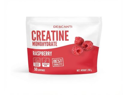 Kreatín monohydrát malina 250g - Descanti