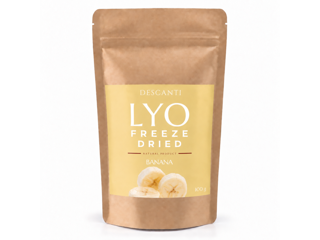 Descanti lyofilizovaný banán 100g