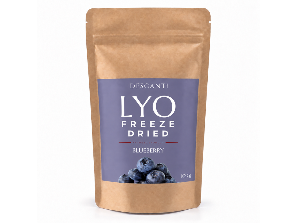 Descanti lyofilizované čučoriedky 100g