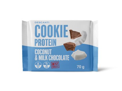 Protein Cookie čokoláda kokos
