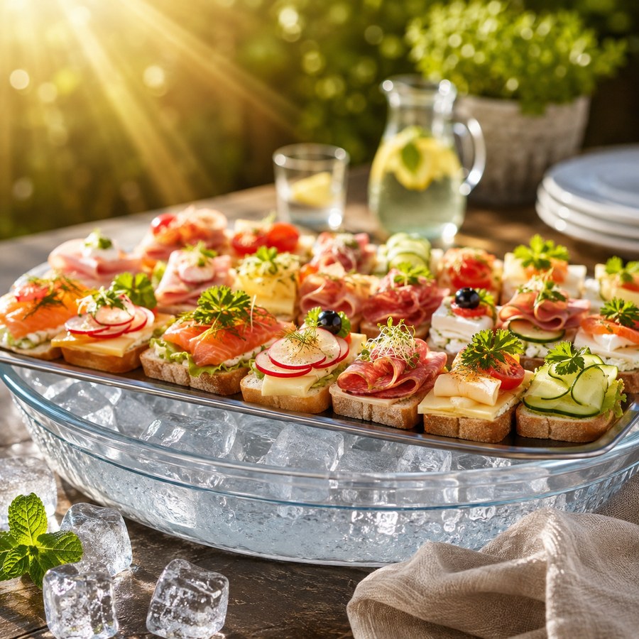 Jak servírovat catering při 30 °C? 7 tipů, jak udržet občerstvení čerstvé
