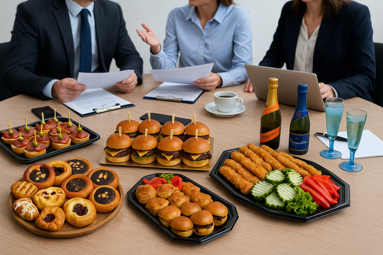 Dési catering Brno – moderní občerstvení na oslavu, chlebíčky a dezerty v boxech