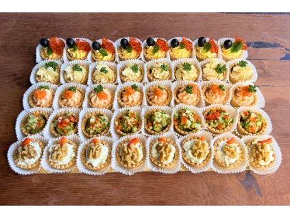 Slané košíčky - sada 40ks