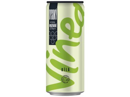 Vinea Biela Can 330 ml sleek CZ