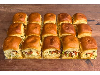 Buchty plněné pečenou šunkou – sada 15 ks