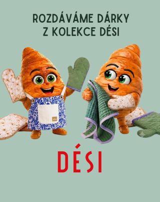 🎁 Každý měsíc rozdáváme dárky! Nově pro vás každý měsíc vybíráme dárek z praktické kolekce DÉSI. Těšit se můžete na...