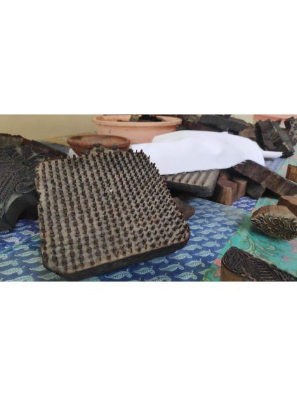 Celodenní workshop modrotisku a pradávné techniky DABU