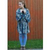 Modré kimono Štětec