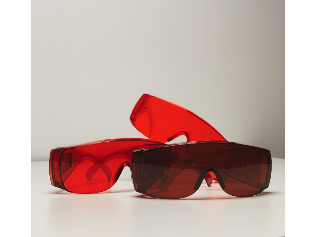 Červené brýle UNIVERZÁLNÍ - filtr modrého světla - DOPRAVA ZDARMA  ZÁSILKOVNOU - Designlight