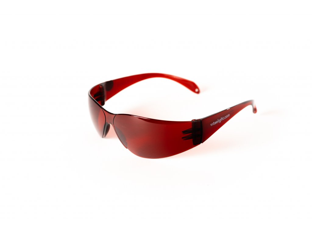 Červené brýle proti modrému a zelenému světlu dětské Hynek Medřický -  Designlight