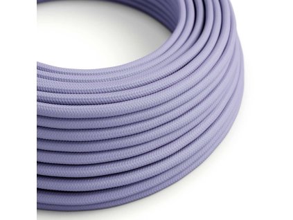 Hedvábný textilní elektrický kabel, RM07 Lila (Počet žil 2x0.75)