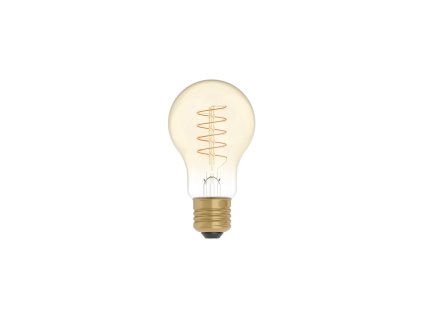 led zlata zarovka c03 rada carbon stocene spiralove vlakno kapka a60 4w e27 stmivatelna 1800k