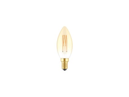led zlata zarovka c51 rada carbon vlakno klec svicka c35 35w e14 stmivatelna 2700k