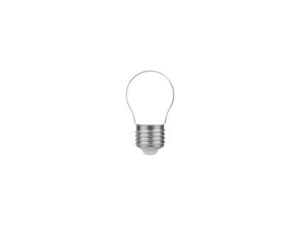 led zarovka mini globe mlecna g45 4w 470lm e27 2700k m01