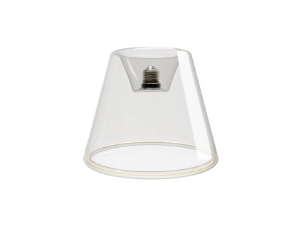 led cira zarovka ve tvaru kuzele ghost line 6w 500lm e27 2200k stmivatelna g01