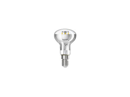 led zarovka stribrna mirror r50 4w 470lm e14 2700k stmivatelna a06
