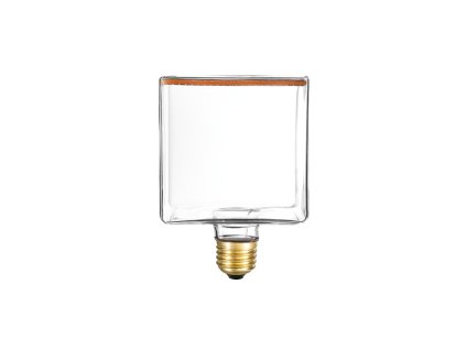 cira led zarovka ghost line cube cri 90 4 5w 300lm e27 2200k stmivatelna g04