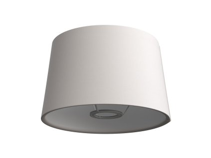 Stínidlo Athena s objímkou E27 pro stolní lampu (Povrchová úprava Lesklá bílá len)