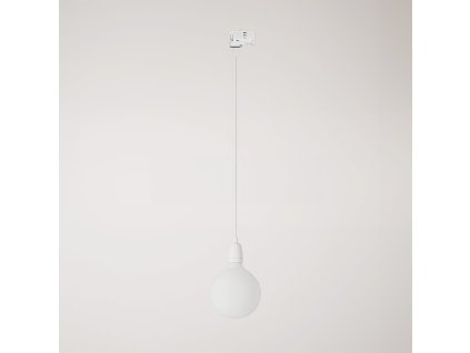 Závěsná lampa s barevným porcelánovým povrchem (Povrchová úprava Bílá, Světelný zdroj Bez žárovky, Adaptér Powergear)