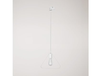 Závěsná lampa Duedì Apex se stínidlem (Povrchová úprava Bílá, Světelný zdroj Bez žárovky, Adaptér Powergear)
