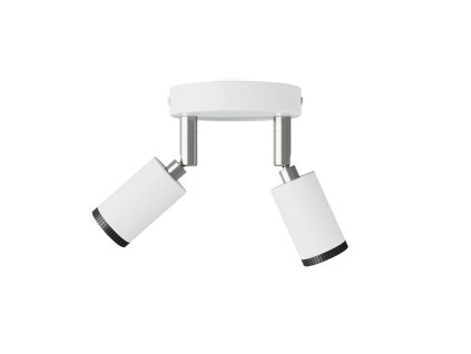 Fermaluce nastavitelné bodové svítidlo, 2x mini bodovka GU1d0 (Povrchová úprava Matná bílá, Světelný zdroj S žárovkou, SMART HOME NE)