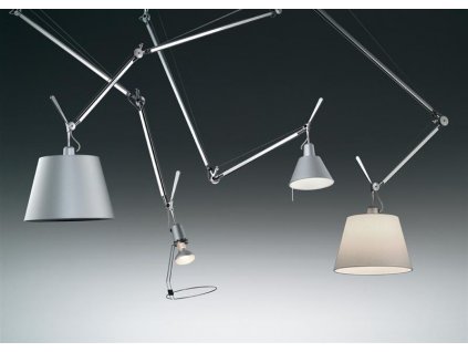 Tolomeo sospensione decentrata Artemide - pendant luminaire