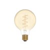 led zlata zarovka c06 rada carbon stocene spiralove vlakno globus g95 4w e27 stmivatelna 1800k