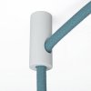 Decentralizér, stropní háček pro textilní elektrické kabely se zarážkou (Povrchová úprava Bílá)