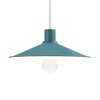 Závěsná lampa s textilním kabelem a pastelovým stínidlem Swing.  (Povrchová úprava Světle zelená, Světelný zdroj Bez žárovky, SMART HOME NE)