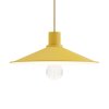 Závěsná lampa s textilním kabelem a pastelovým stínidlem Swing.  (Povrchová úprava Světle zelená, Světelný zdroj Bez žárovky, SMART HOME NE)