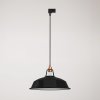 Harbour kolejnicová lampa se stínidlem (Povrchová úprava Bílá, Světelný zdroj Bez žárovky, Adaptér Powergear)
