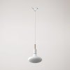 Závěsná lampa se 7cm kabelovou svorkou (Povrchová úprava Bílá - Měď, Světelný zdroj Bez žárovky, Adaptér Powergear)