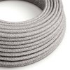 kulaty elektricky venkovni kabel sn02 prirodni sedy lneny vhodny pro eiva system ip65