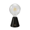 Přenosná a dobíjecí LED lampa Cabless01 se žárovkou G125 Globus (Povrchová úprava Bílá, Světelný zdroj S žárovkou)