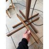 TMM ořech (Walnut) - stojací lampa - Santa Cole