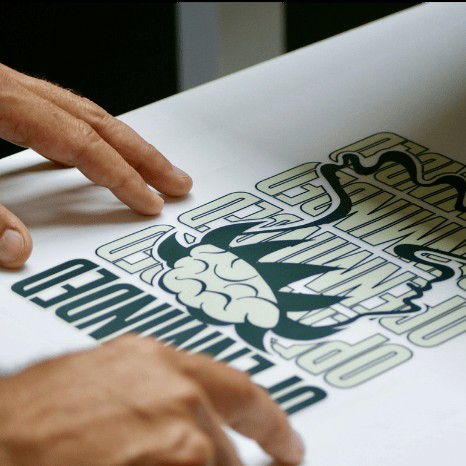 Vlastní produkt – tričko s originálním potiskem OPENMINDED