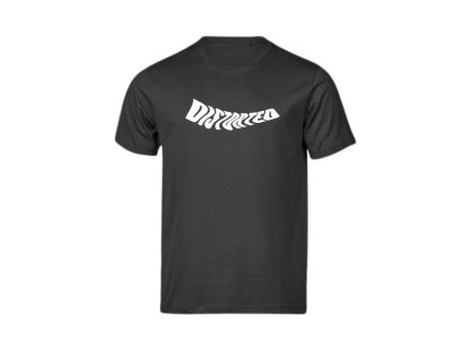 DISTORTED Black Tee základ přední