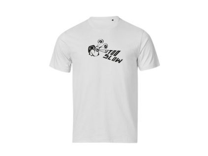 TOO SLOW White Tee základ přední