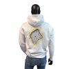 HALFPASTGO White Hoddie figurína zadní