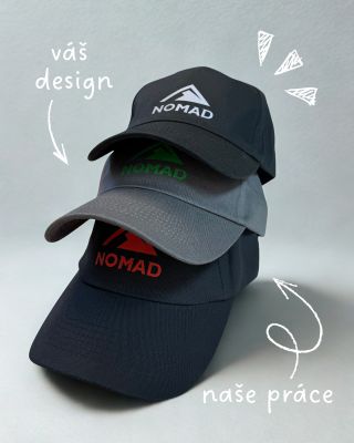 A může se vyrazit na cestu 🐫 zakázková výroba kšiltovek pro cestovatele kolem světa 🌎