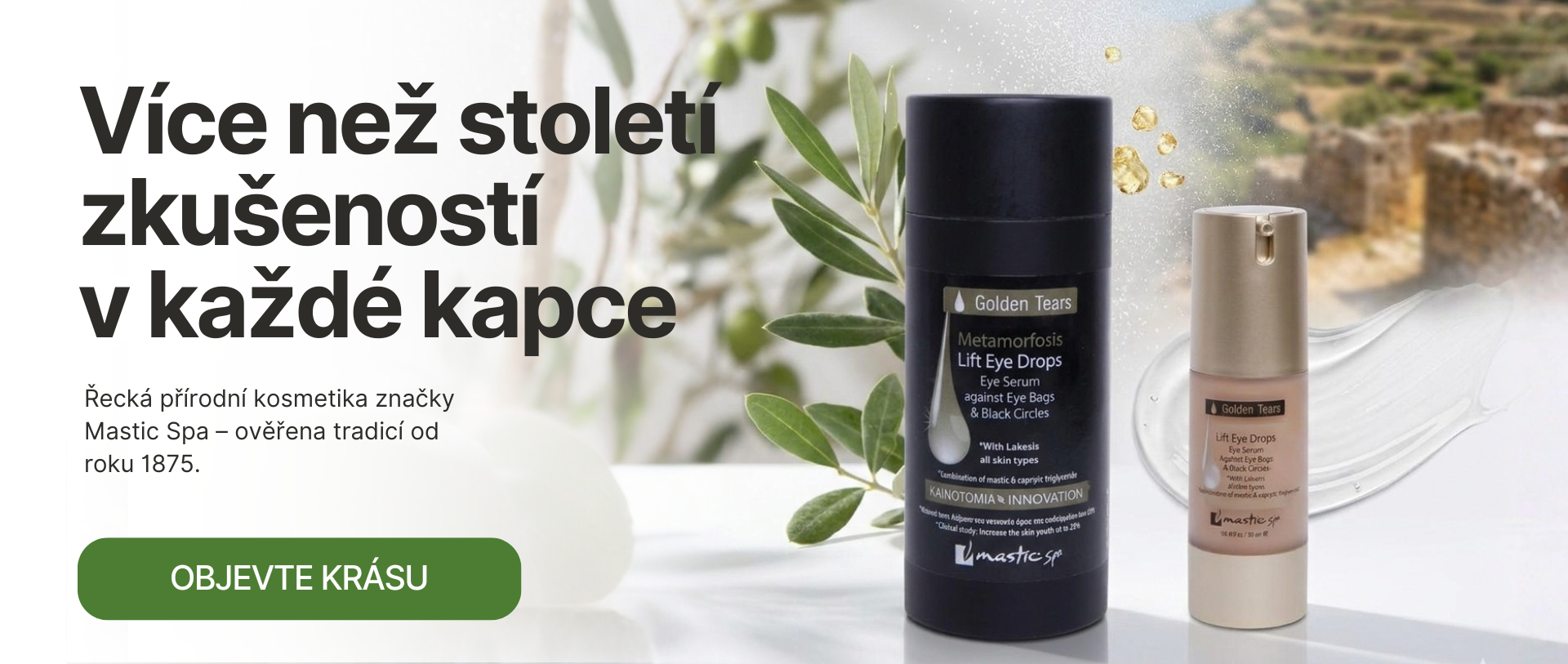 Řecká kosmetika Mastic Spa řada Caviar