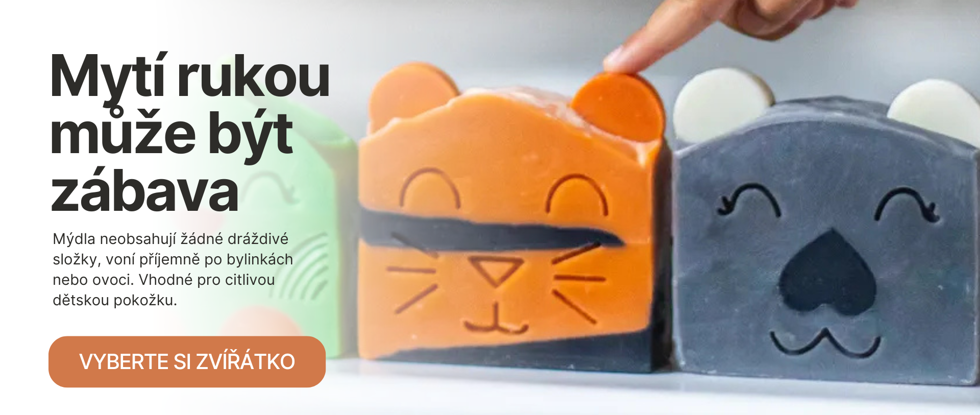 Dětská mýdla Almara soap