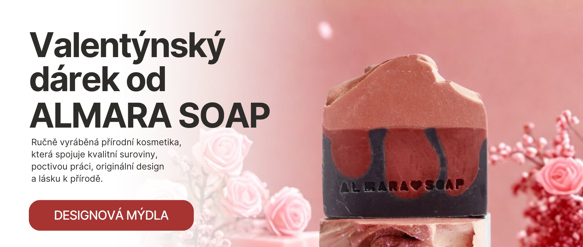 Novinka v naší nabídce, designová mýdla Almara Soap
