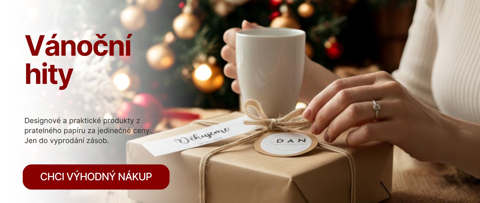 Objevte vánoční hity z pratelného papíru