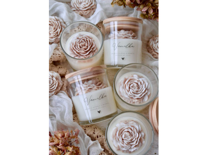 VANILKA, designová svíčka M